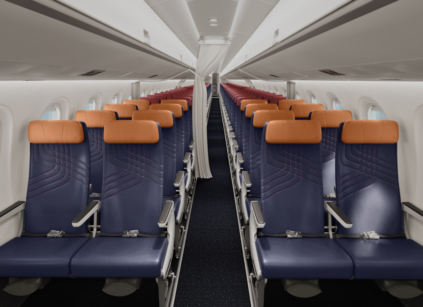 LATAM presenta la cabina de sus nuevos aviones Embraer E195-E2